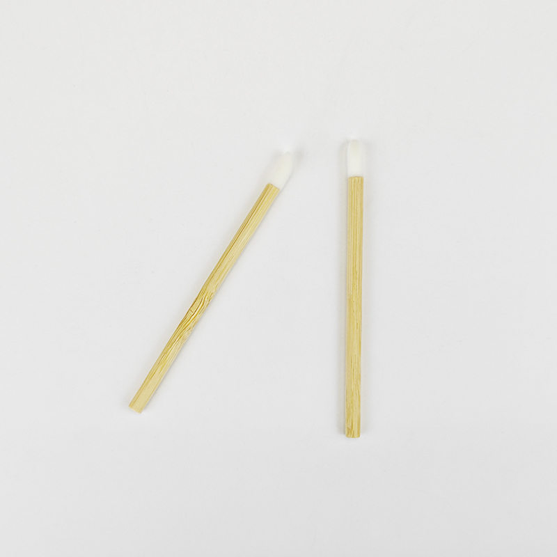 Eco Friendly Disposable Bamboo Lipstick Applicator Bamboo Lip Brush