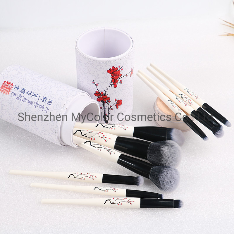 Cruelty-Free Synthetic Makeup Brushes Premium Eyebrow Shadow Powder Make up Brush Set