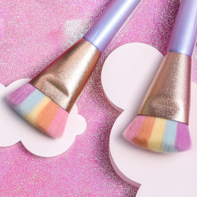 Professional Nylon Synthetic Hair Highlight Cosmetics Makeup Brush Set