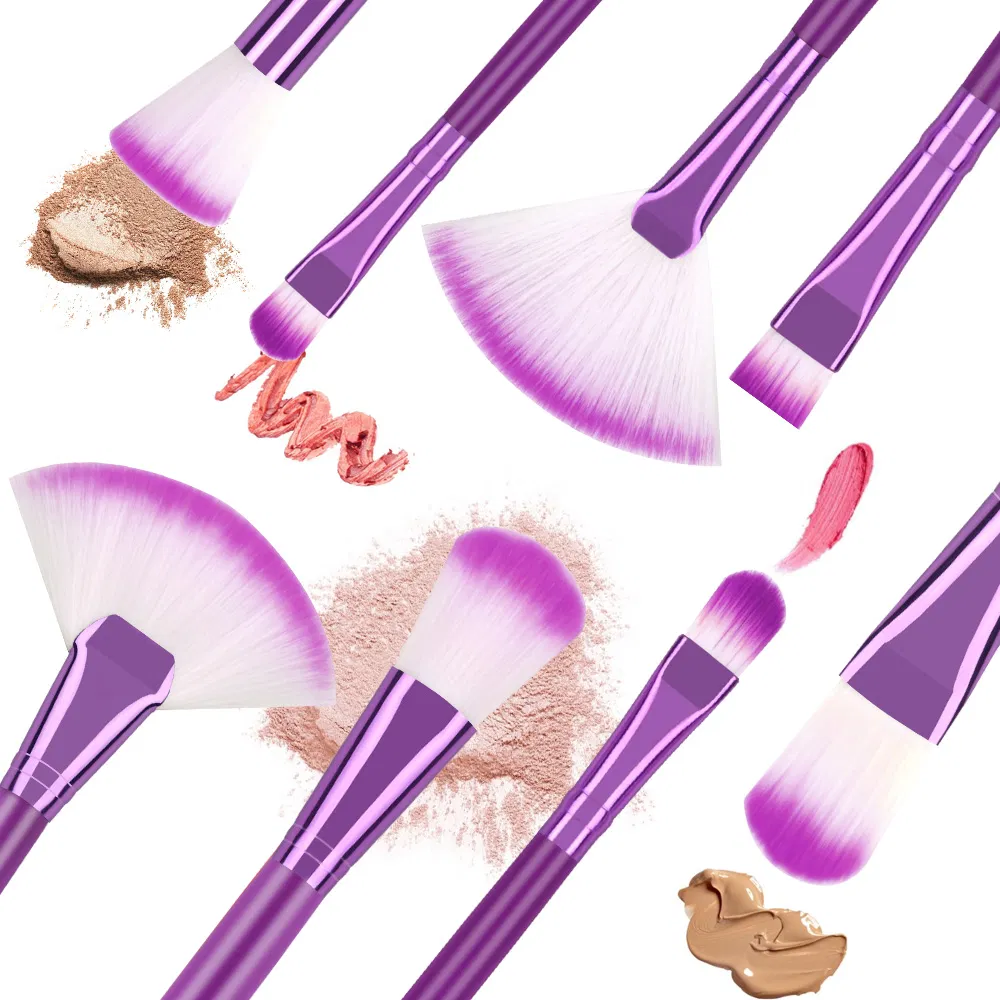 4 Colors 22PCS Set Foundation Highlighter Makeup Brushes Eyeshadow Makeup Brush Set with Bag