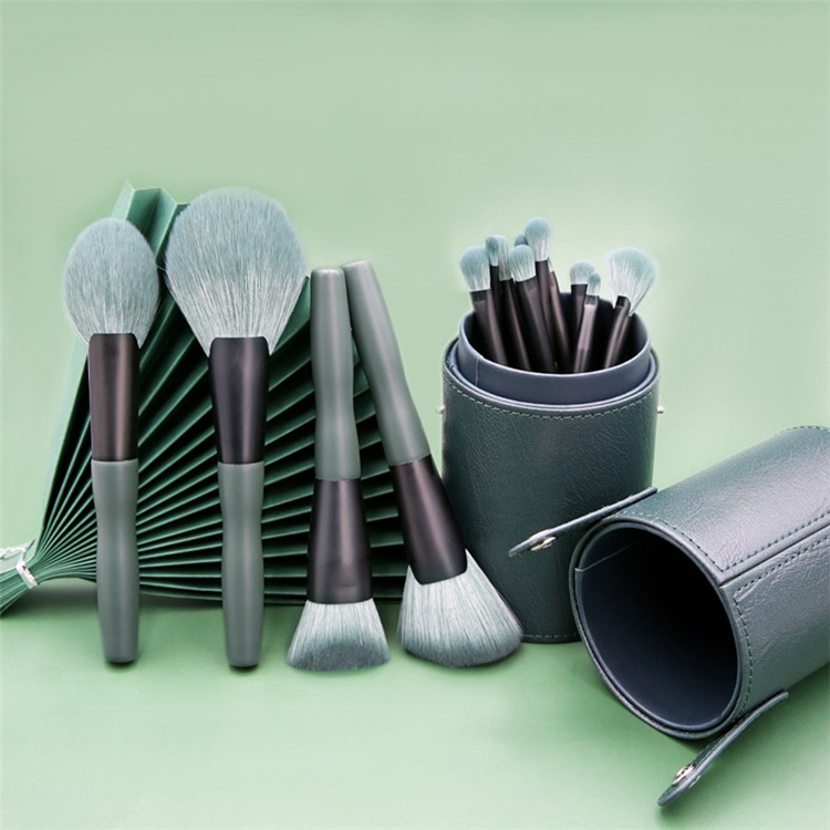 14PCS Cosmetics Brushes Premium Synthetic Hair Dark Gold Make up Brush Set Foundation Concealer Eye Face Maquillajes ODM OEM Factory Makeup Brushes Set