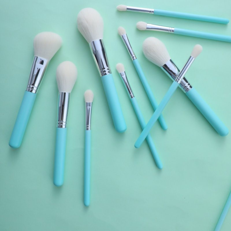 Factory Price 12PCS Wooden Handle Cosmetic Brushes Manufacturer Pure Synthetic Hair OEM Makeup Blender Makeup Brushes Set