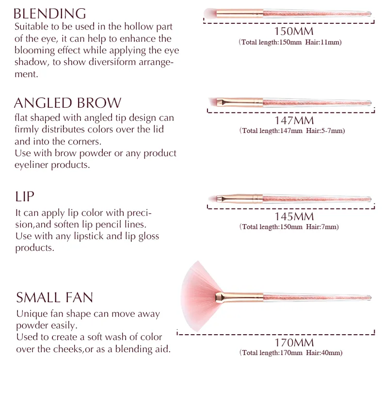 Makeup Brush Set View 2