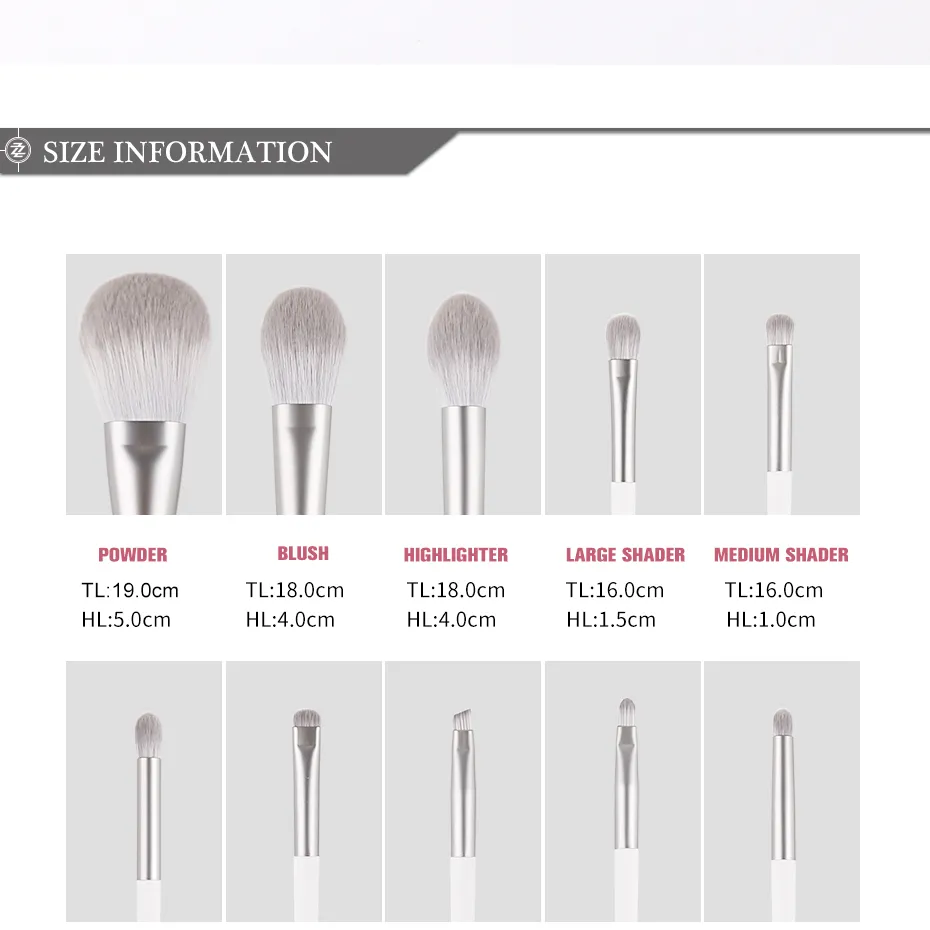 Makeup Brush Set 9