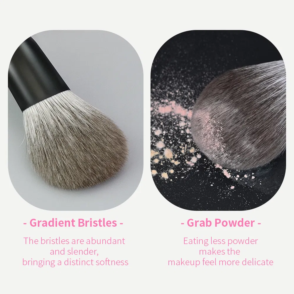 Private Label Wholesale Nail Art 4PCS Makeup Cosmetic Brush Set Nylon Hair Maquillage Brush for Face