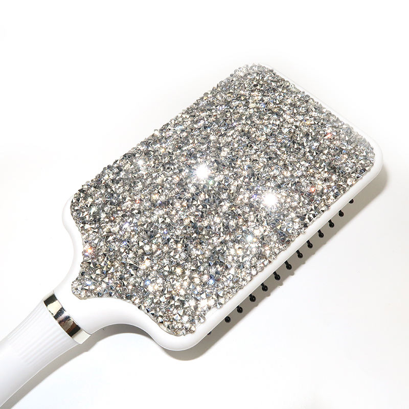Wholesale Curly Detangle Deman Wet Antistatic 3 in 1 Hair Highlight Glitter High Quality Massage Set Brushes