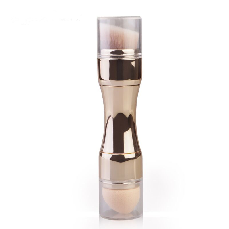 Four in One Combined Makeup Brush Small and Exquisite Custimozed Logo Cosmetic Brush Travel portable Makeup Brush Set