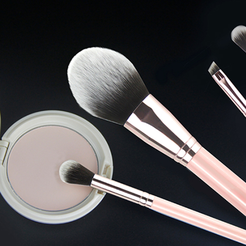 Professional Pink Make up Brushes Set 13PC Cosmetic Brush Set with Synthetic Hair