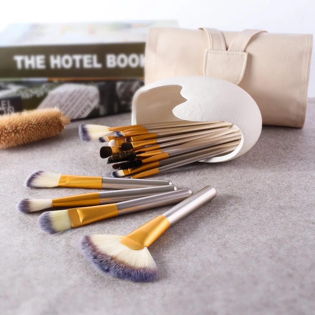 Professional Cosmetic Makeup Brush Set Detail 5