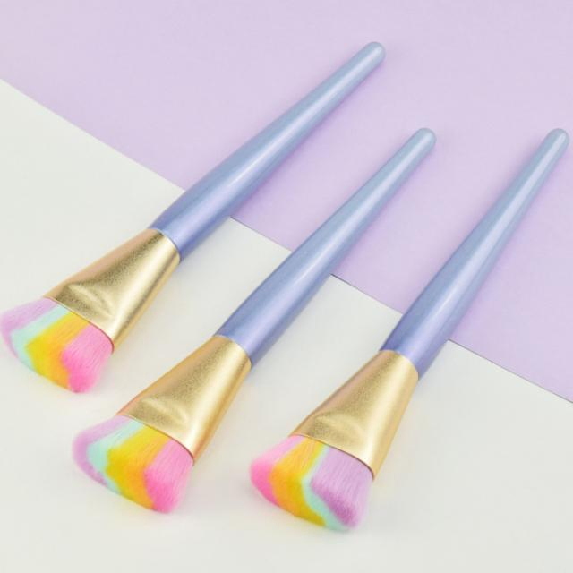 Professional Nylon Synthetic Hair Highlight Cosmetics Makeup Brush Set