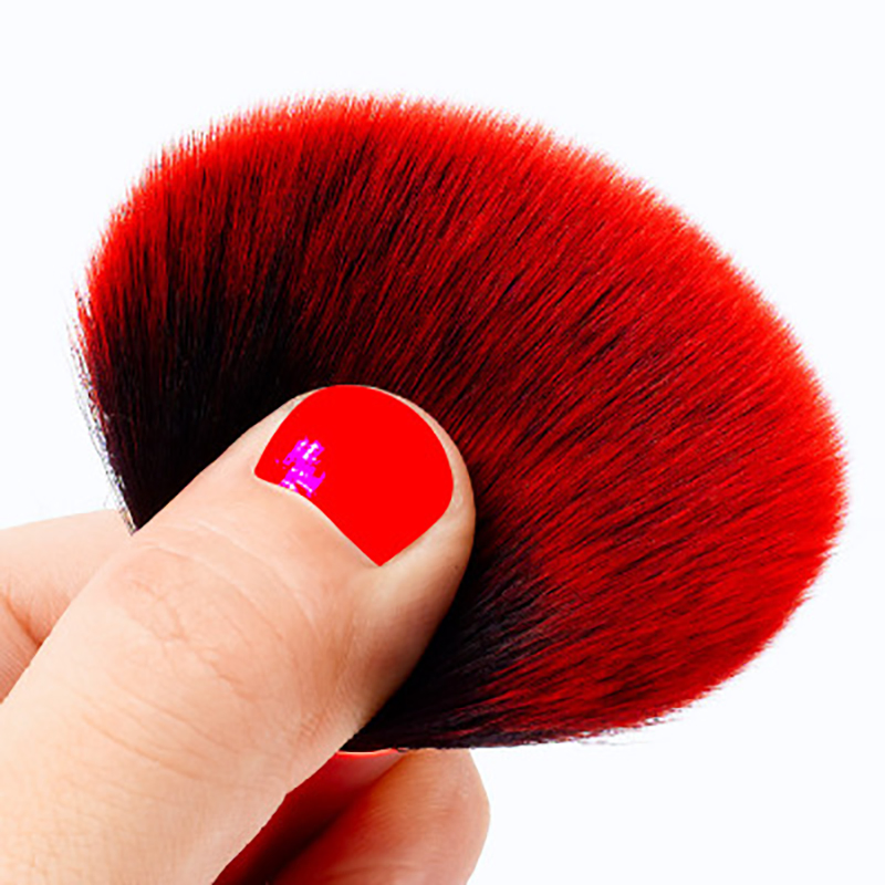 10PCS Cosmetic Brush Rose Gold/ Red /Ochre Color Make up Tools Face Makeup Brushes Set