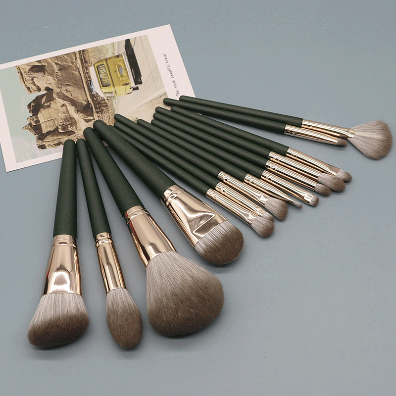 14PCS Cosmetics Brushes Foundation Concealer Eyeshadow Brush Professional Makeup Brushes Set