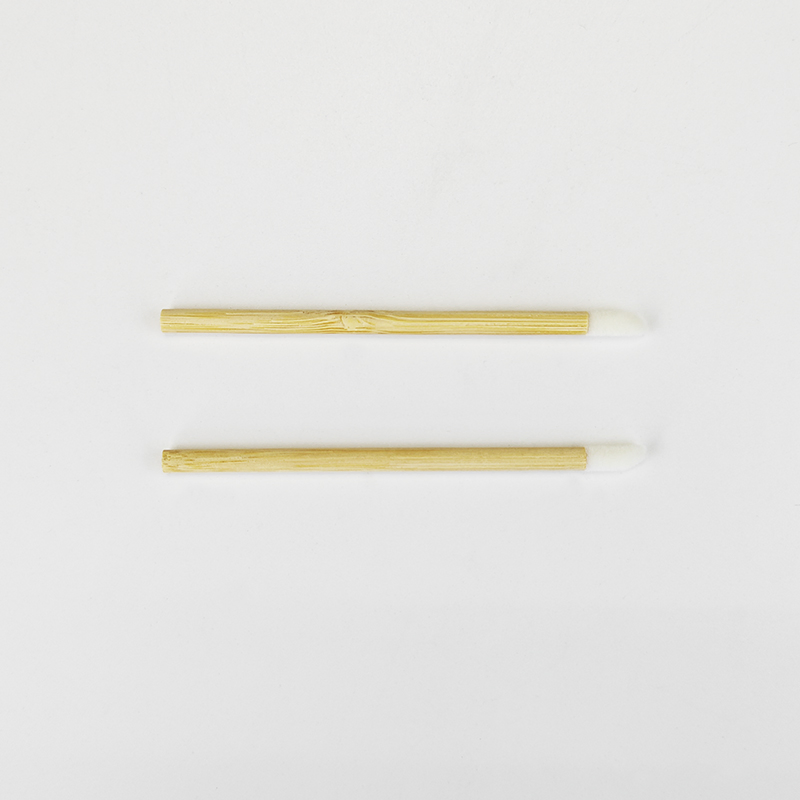 Eco Friendly Disposable Bamboo Lipstick Applicator Bamboo Lip Brush