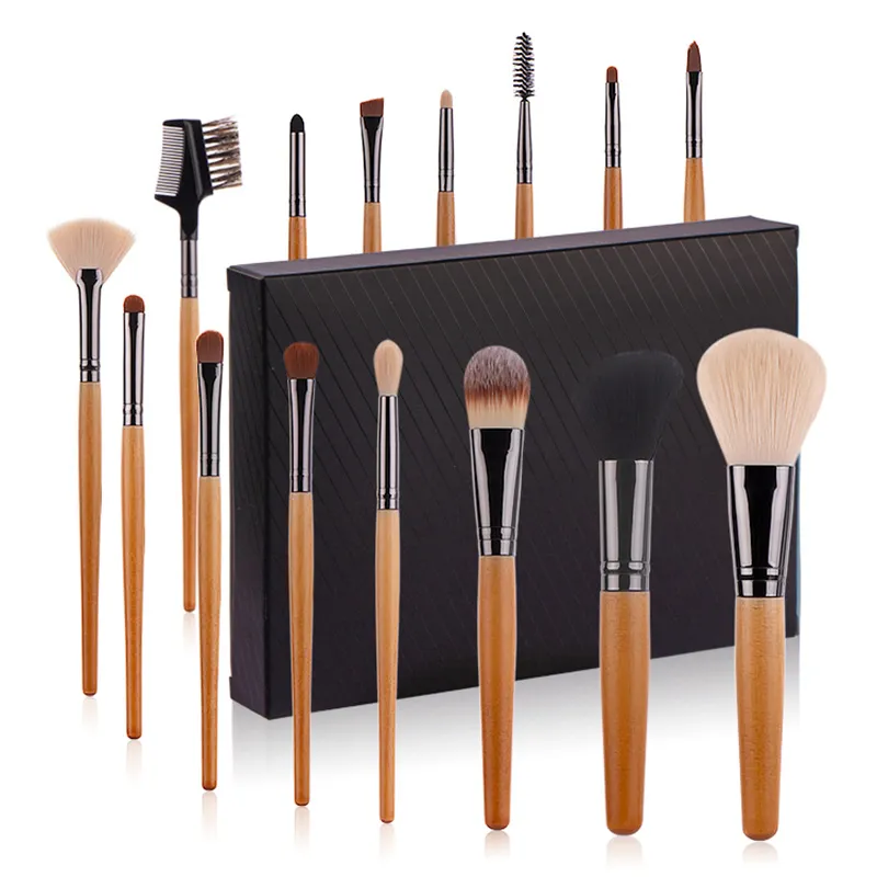 15Pcs Vegan Makeup Brushes Set