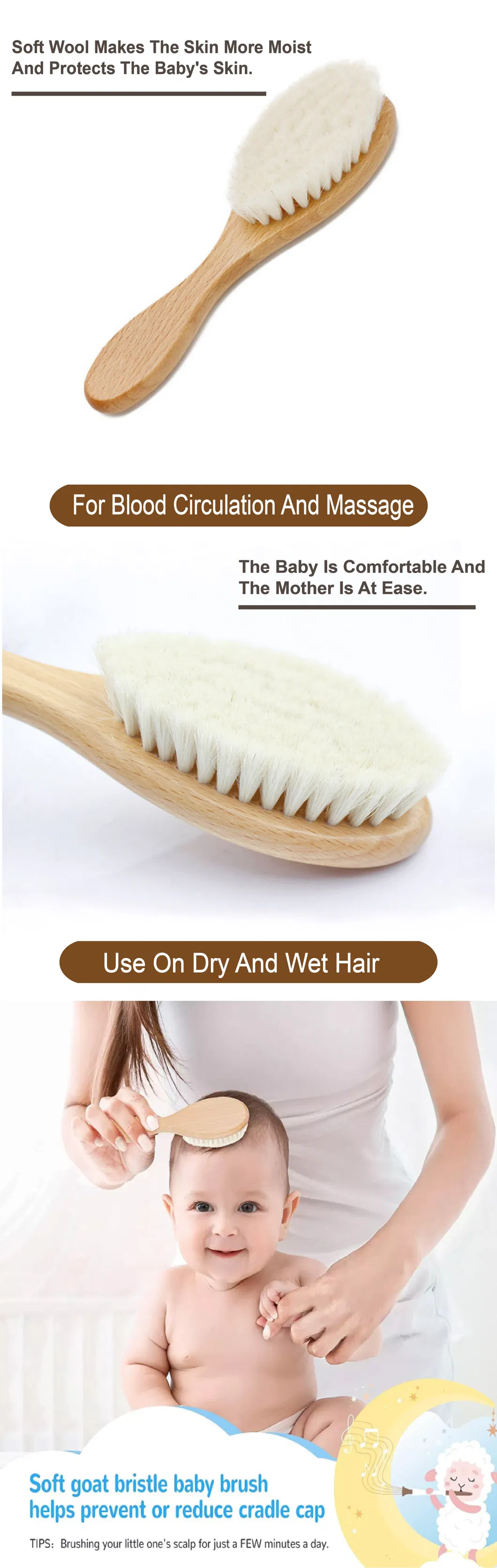Baby Hair Brush Display