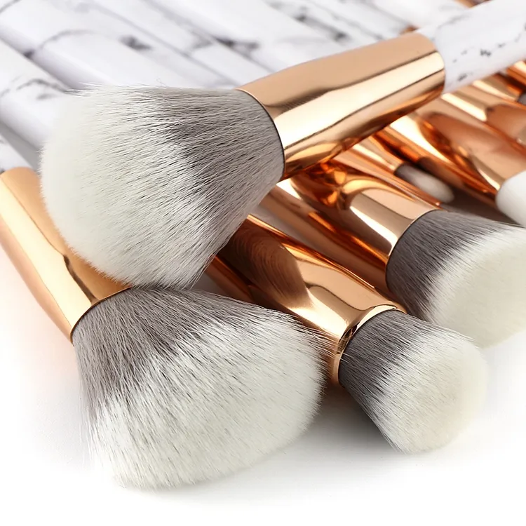 Marble Makeup Brushes 6
