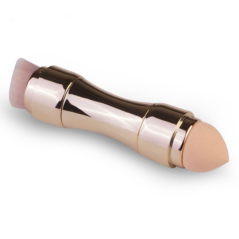 Four in One Combined Makeup Brush Small and Exquisite Custimozed Logo Cosmetic Brush Travel portable Makeup Brush Set