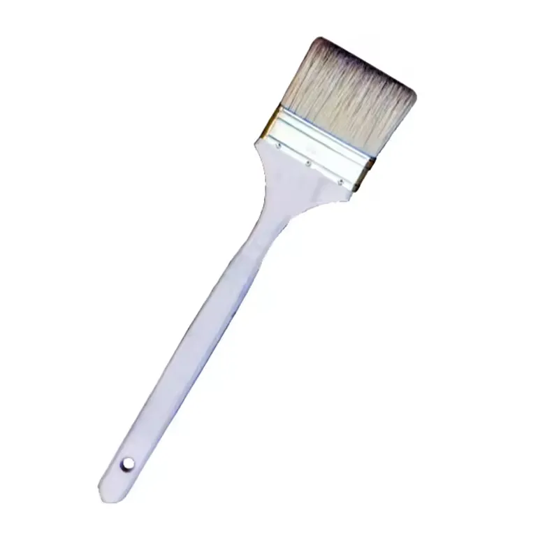 Natural Boar Hair Soft Boiled Bristle Wooden Handle Paint Brushes for Wall Painting