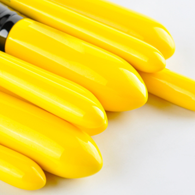 Makeup Brush-Yellow Series 12PCS Synthetic Hair -Face&Eye Cosmetic Pen Artificial Hair Make up Brush Set