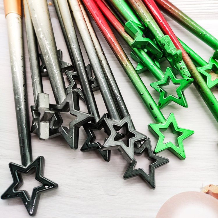 New Christmas Style Mini Easy Carry High Quality 8PCS Makeup Brush Set with Case Private Label