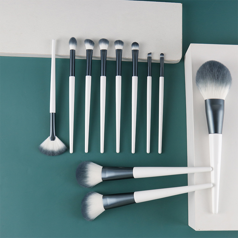 2021 Professional 11PCS Soft Makeup Brushes Private Label Foundation Face Makeup Brush Set