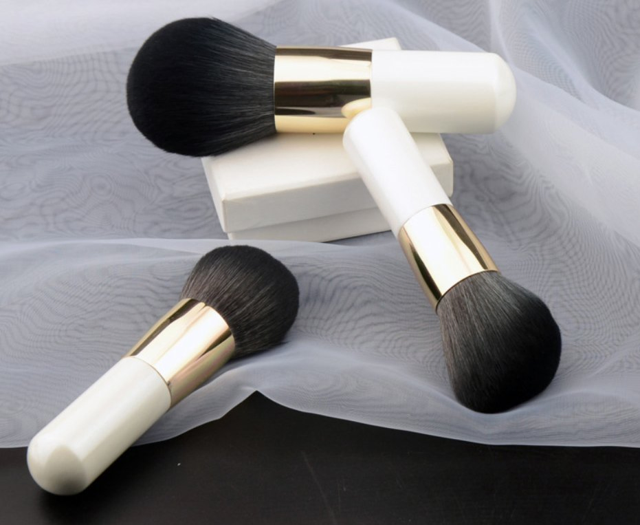 Big Size Fat Mound Loose Paint Soft Fiber Wool Beginner Makeup Brush Tool Honey Paint