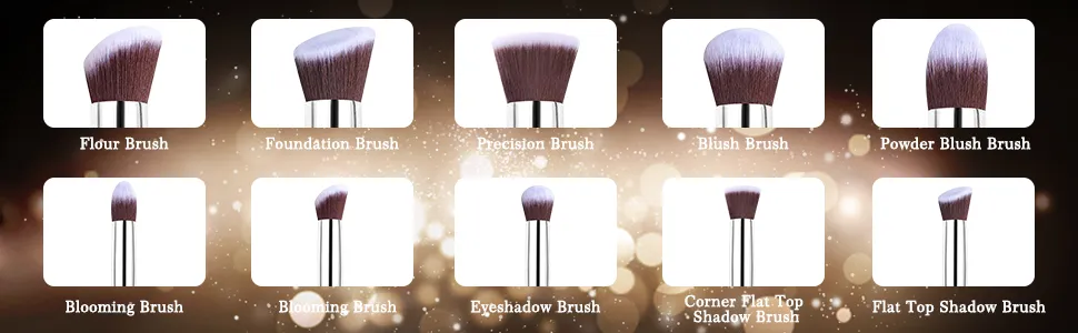 Makeup Brush Set 8