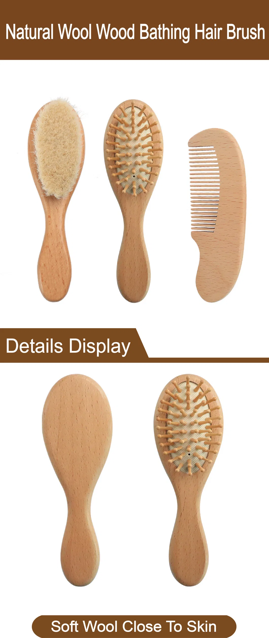 Baby Hair Brush Details