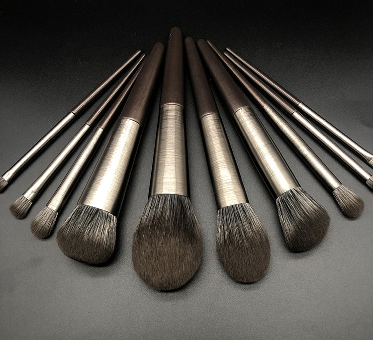Hotselling 2021 Maquillaje 10PCS Private Label ODM OEM Factory Cosmetics Brushes Foundation Brush Face Brush Lip Brush Makeup Brushes Set