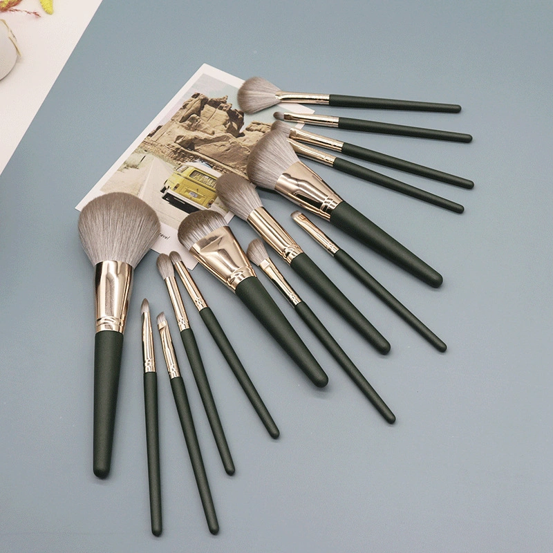 14PCS Cosmetics Brushes Foundation Concealer Eyeshadow Brush Professional Makeup Brushes Set
