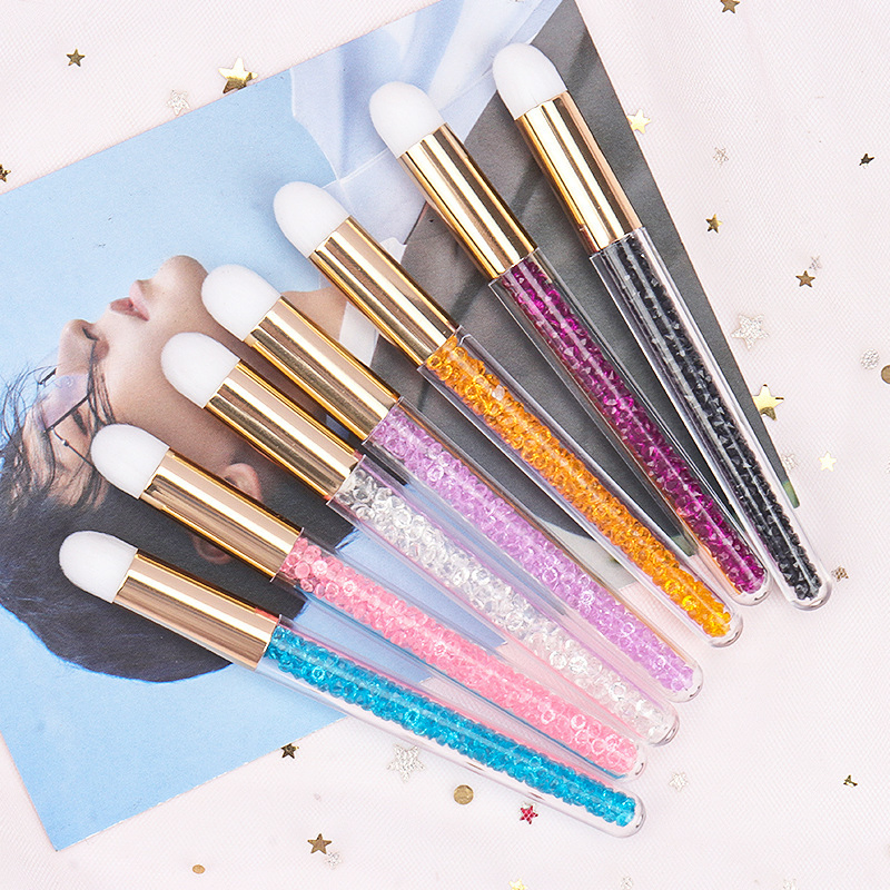 High Quality Diamond Nose Contour Brush, Eyelash Cleaning Brush