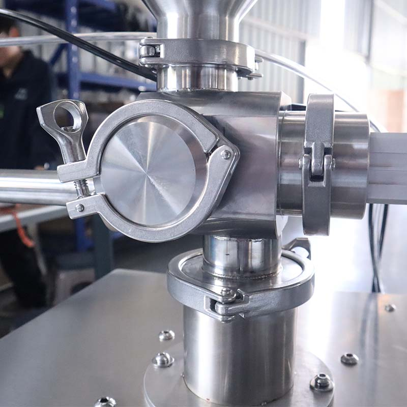 Llenadora de pistón neumático de cabeza única vertical semiautomática para crema de tomate y pasta