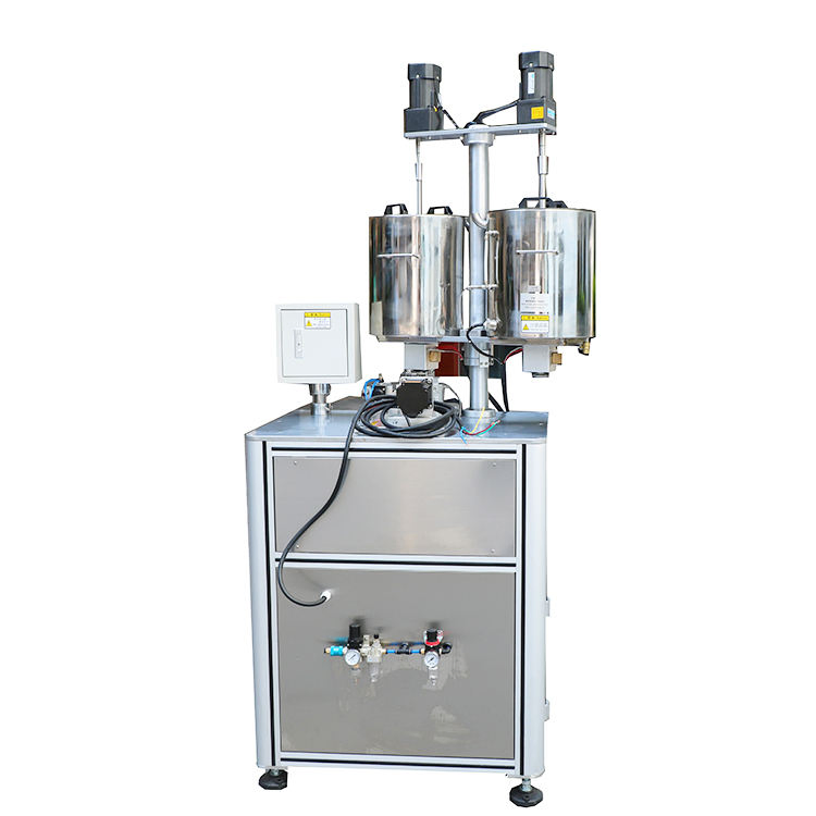 Máquina de Llenado Rotativa de Doble Cabezal de Alta Velocidad Silian 1-2oml para Líquido Labial, Bálsamo Labial, Máscara