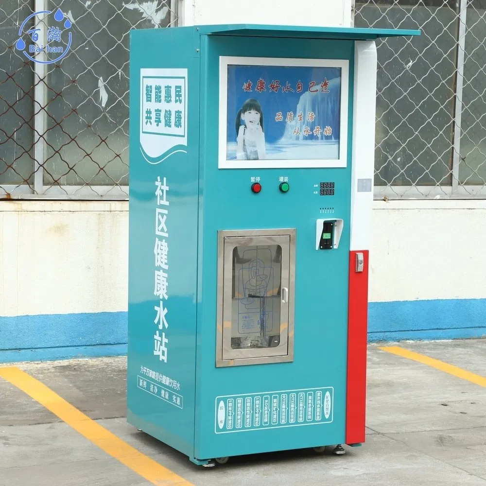 Máquina Automática de Distribución de Agua para Estación de Recarga de Botellas en Escuelas