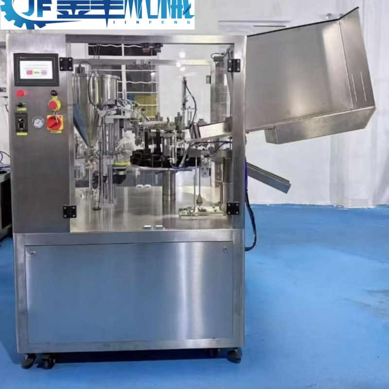 Máquina automática de llenado de tubos laminados, máquina de llenado de crema de vaselina, pegamento, pasta de dientes, máquina de llenado y sellado de tubos cosméticos de metal, aluminio y plástico blando