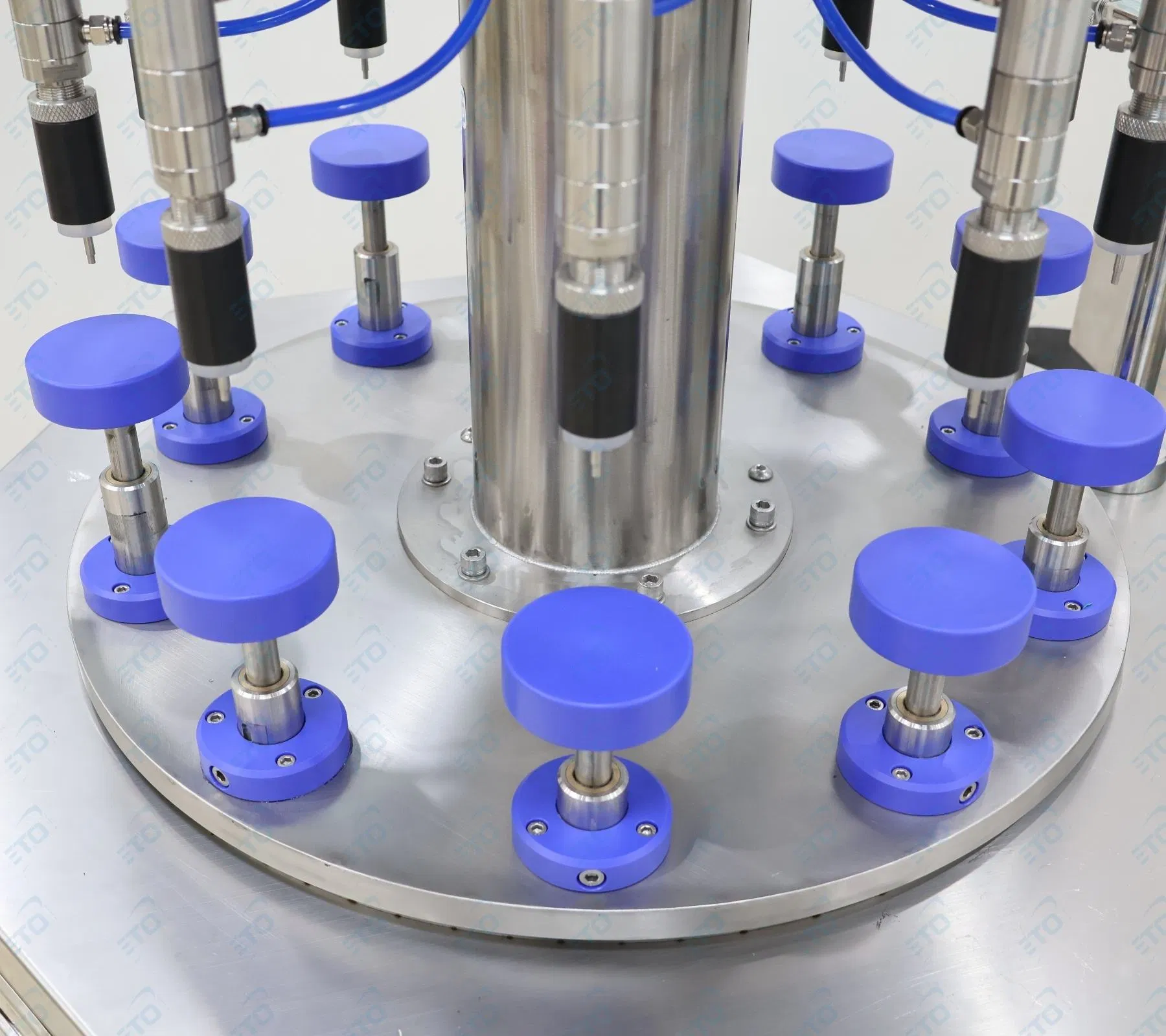 Yeto 10 Cabezal Automático de Relleno de Botellas de Aceite Esencial de Líquido Máquina de Relleno de Perfume Fragrancia de Alta Velocidad