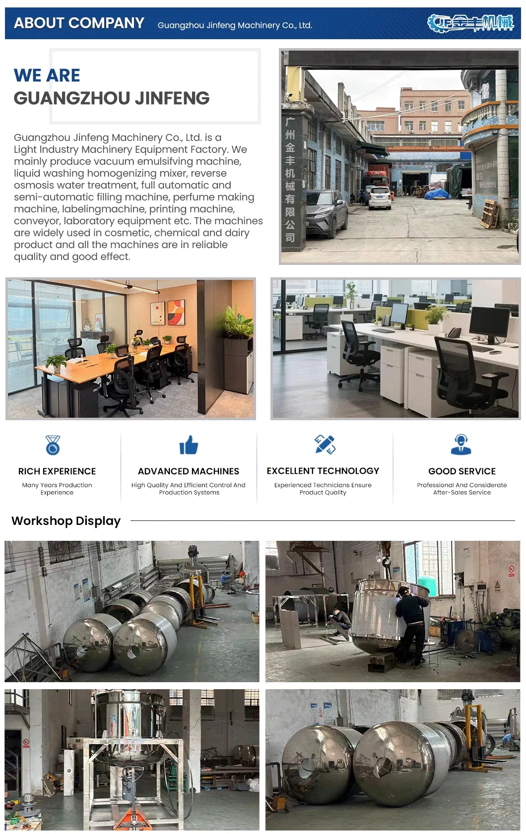 Instalaciones de producción