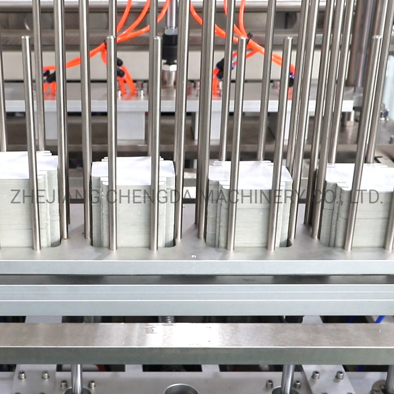 CD-600r Máquina de embalaje de papel de lápiz labial automático tipo lineal