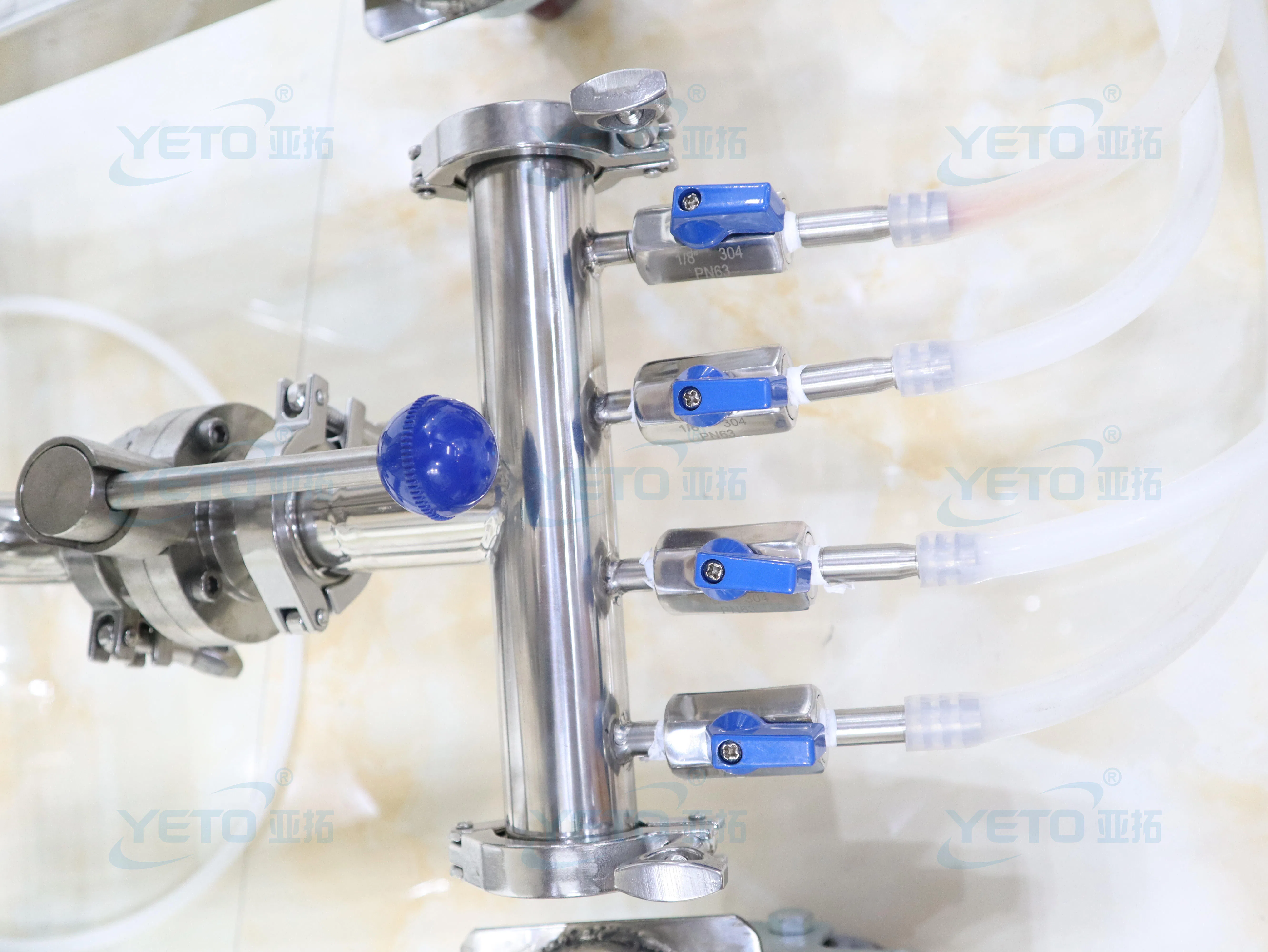 Yeto 4-Head Rellenador Automático de Botellas de Aceite Esencial Líquido Máquina de Relleno de Perfume Fragancia
