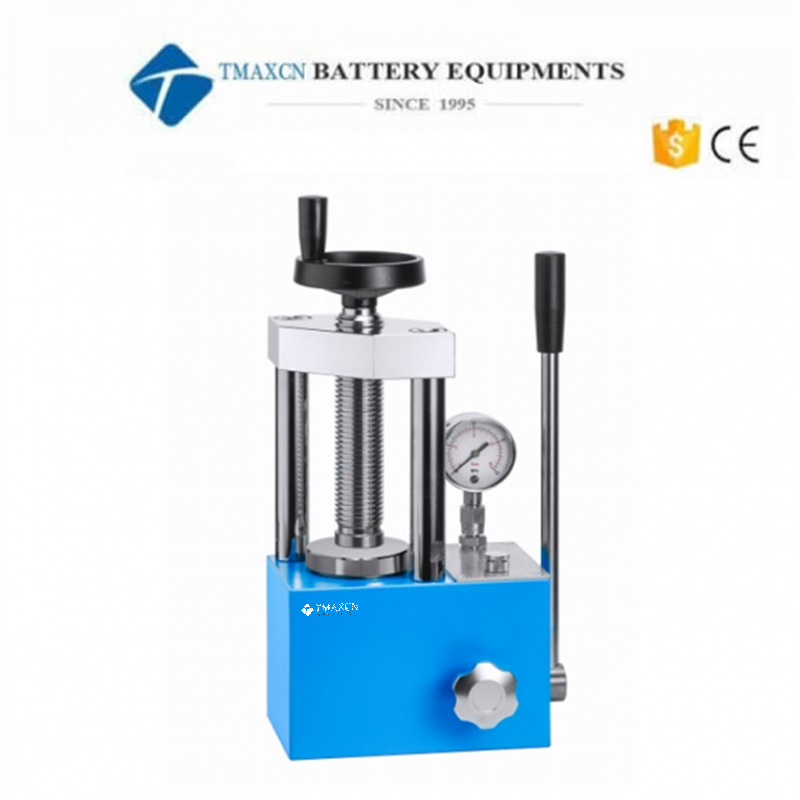 Máquina de prensa hidráulica caliente TMAXCN para laboratorio para pellets en polvo