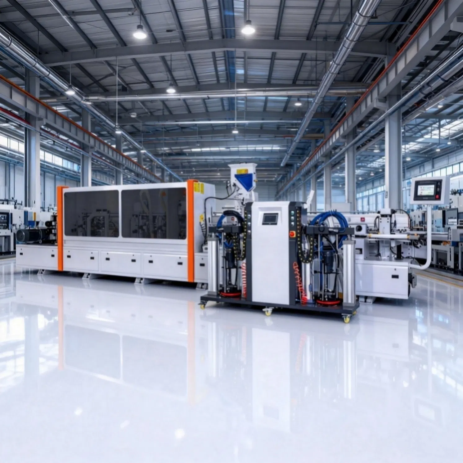 Zy-668 Máquina de Sellado de Bordes Totalmente Automática con Sensor de Nivel de Pegamento Automático y Alarma de Recarga para Producción Ininterrumpida