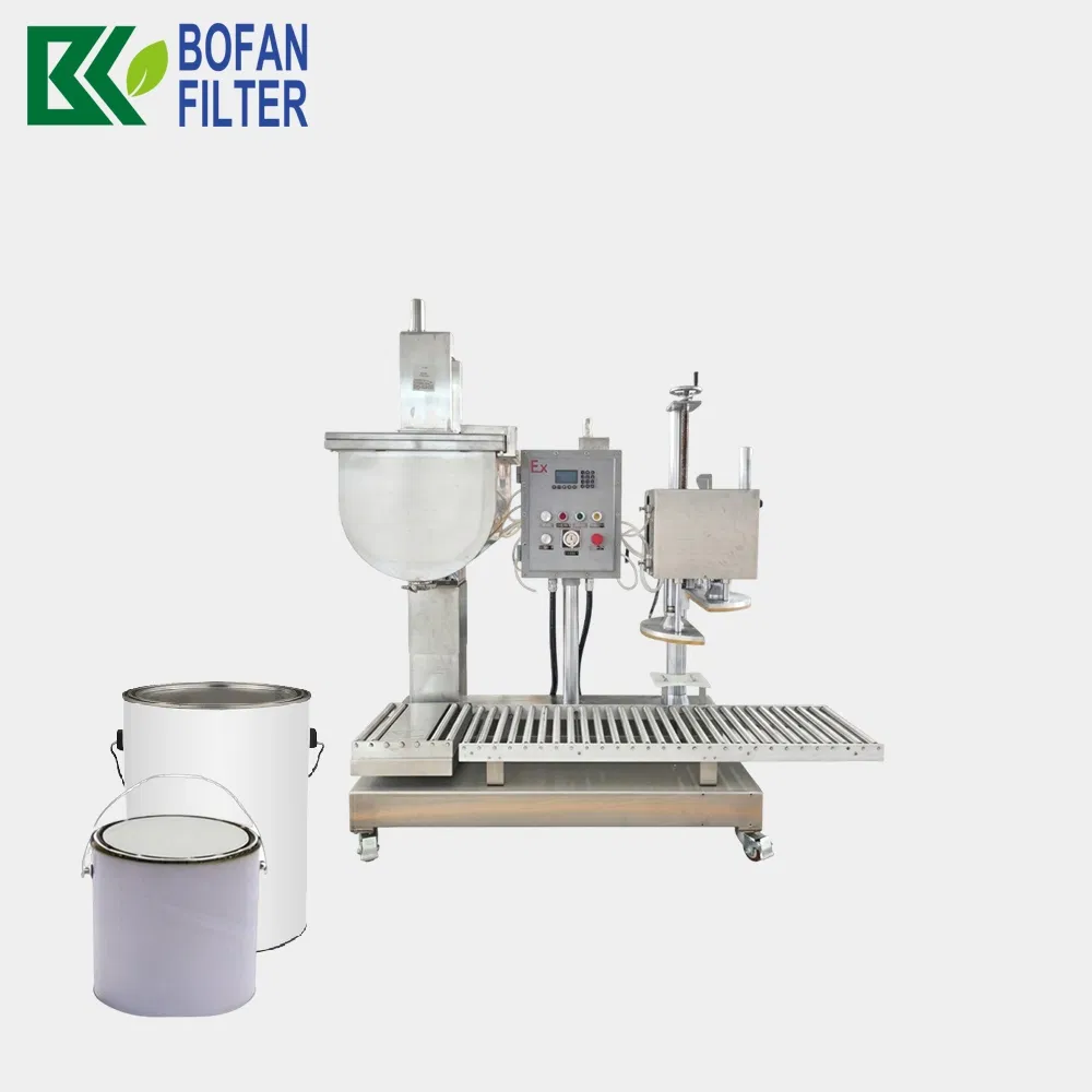 1L-40L Máquina de Llenado Neumático Semiautomática para Pintura, Aceite, Químicos