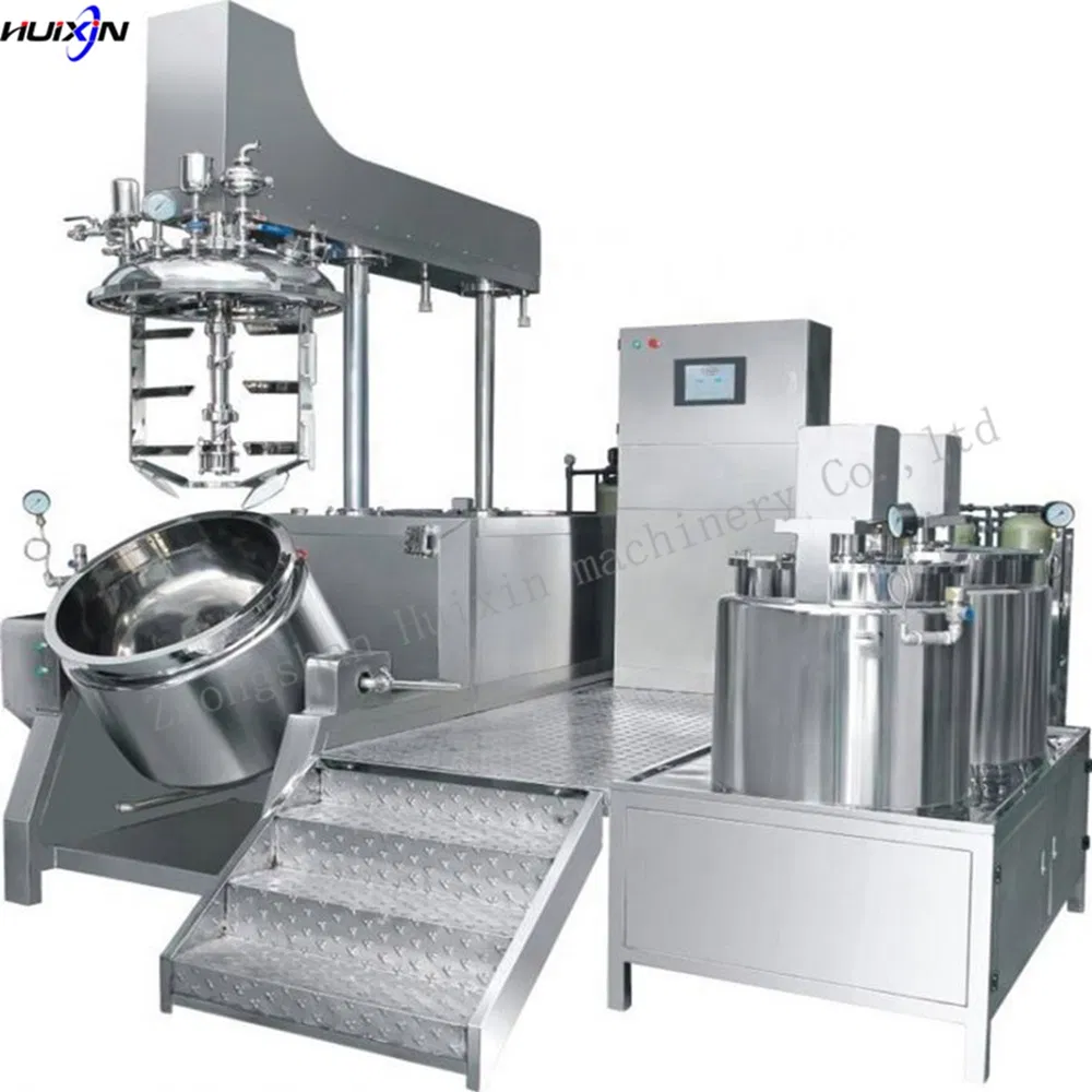 5L 10L 20L Homogeneizador de alta cizalla de acero inoxidable para laboratorio industrial, emulsificador al vacío para la fabricación de cremas, lociones y mezcladoras de cosméticos