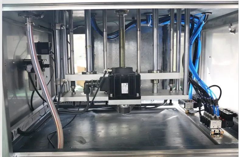 Servomotor en ejecución