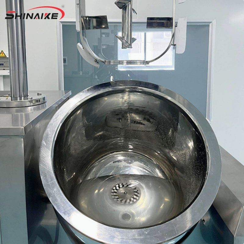 Mezclador de tanque de emulsión de alta cizalla para la producción de ungüentos y pastas dentales, línea de fabricación de cremas, equipo de mezcla cosmética, homogeneizador de emulsión al vacío