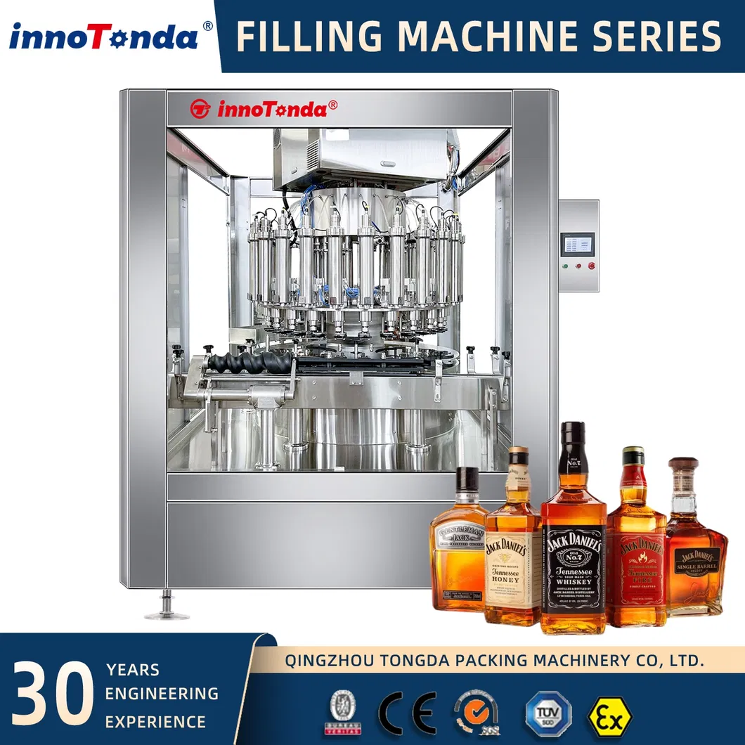 Máquina llenadora de licor
