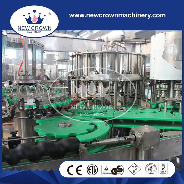 Máquina de llenado rotativa de alta calidad de China para botellas de vidrio