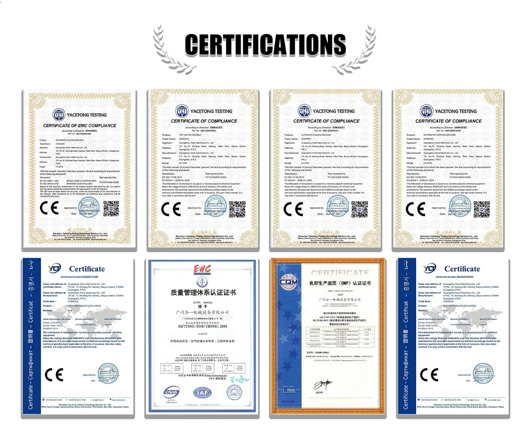 Certificaciones
