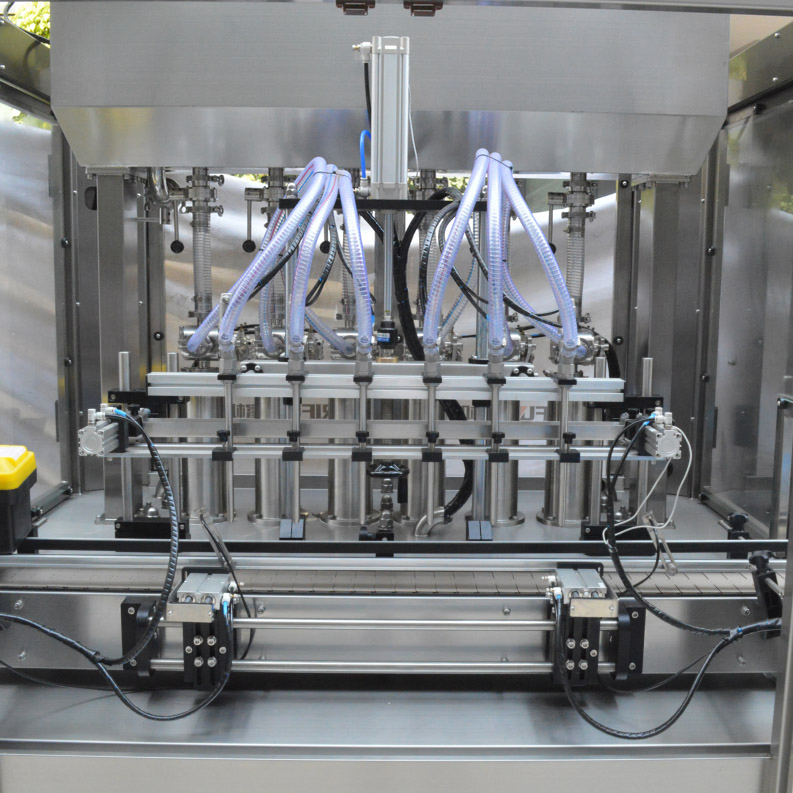 Máquina de llenado automática de línea de producción de jabón líquido viscoso para botellas de cosméticos, champú, loción, detergente y crema con pistón neumático lineal Kefai