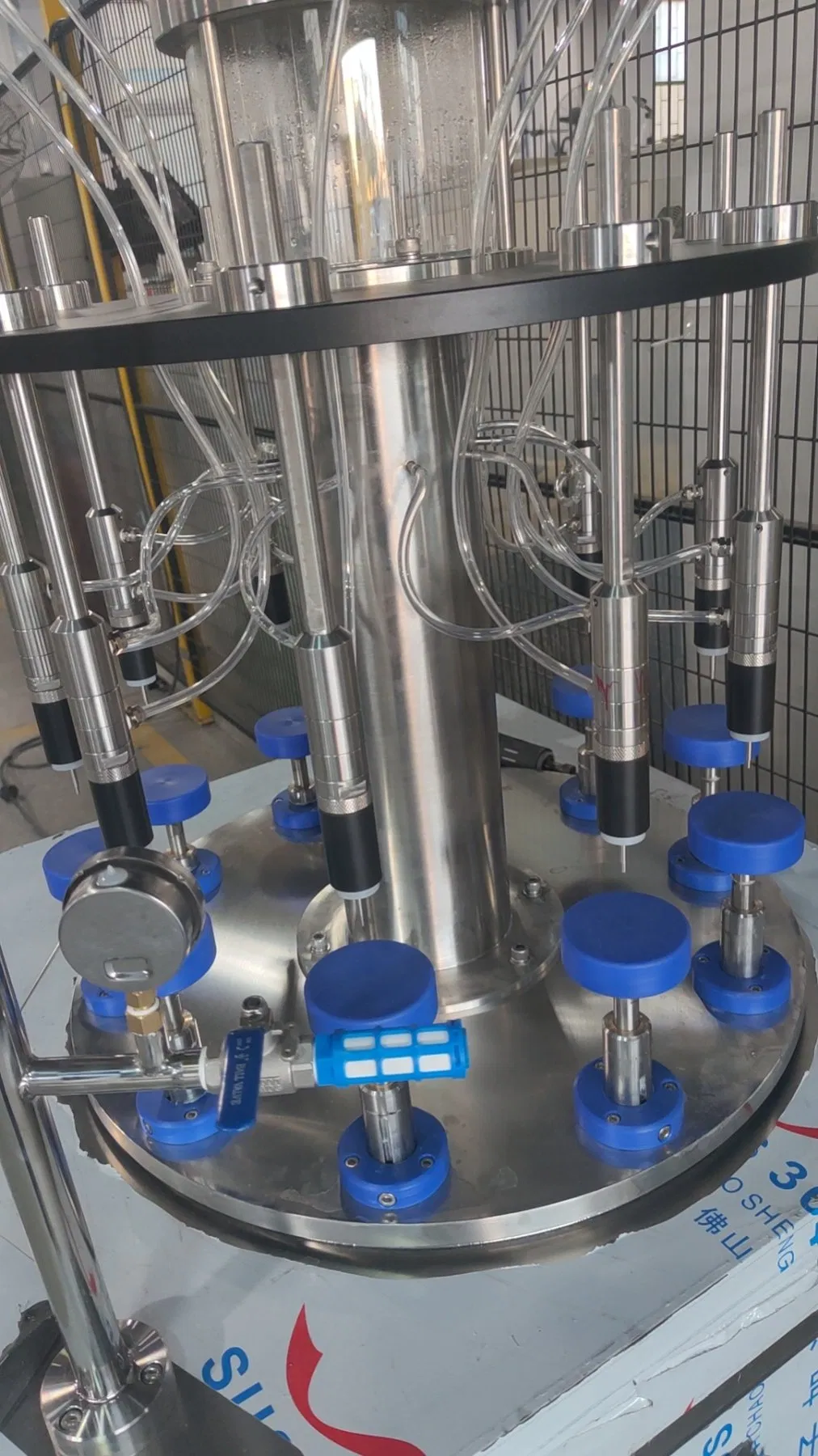 10-100ml 10 Máquina de Llenado de Perfume Neumática Líquida de Cabezas